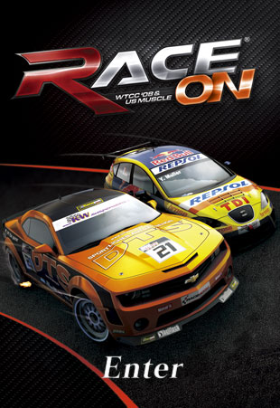 RACE ON: WTCC'08 & US MUSCLE ���{��}�j���A���t �p��Ł@�����T�C�g